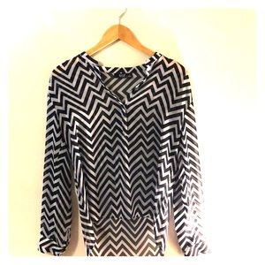 Small, long sleeve, blouse